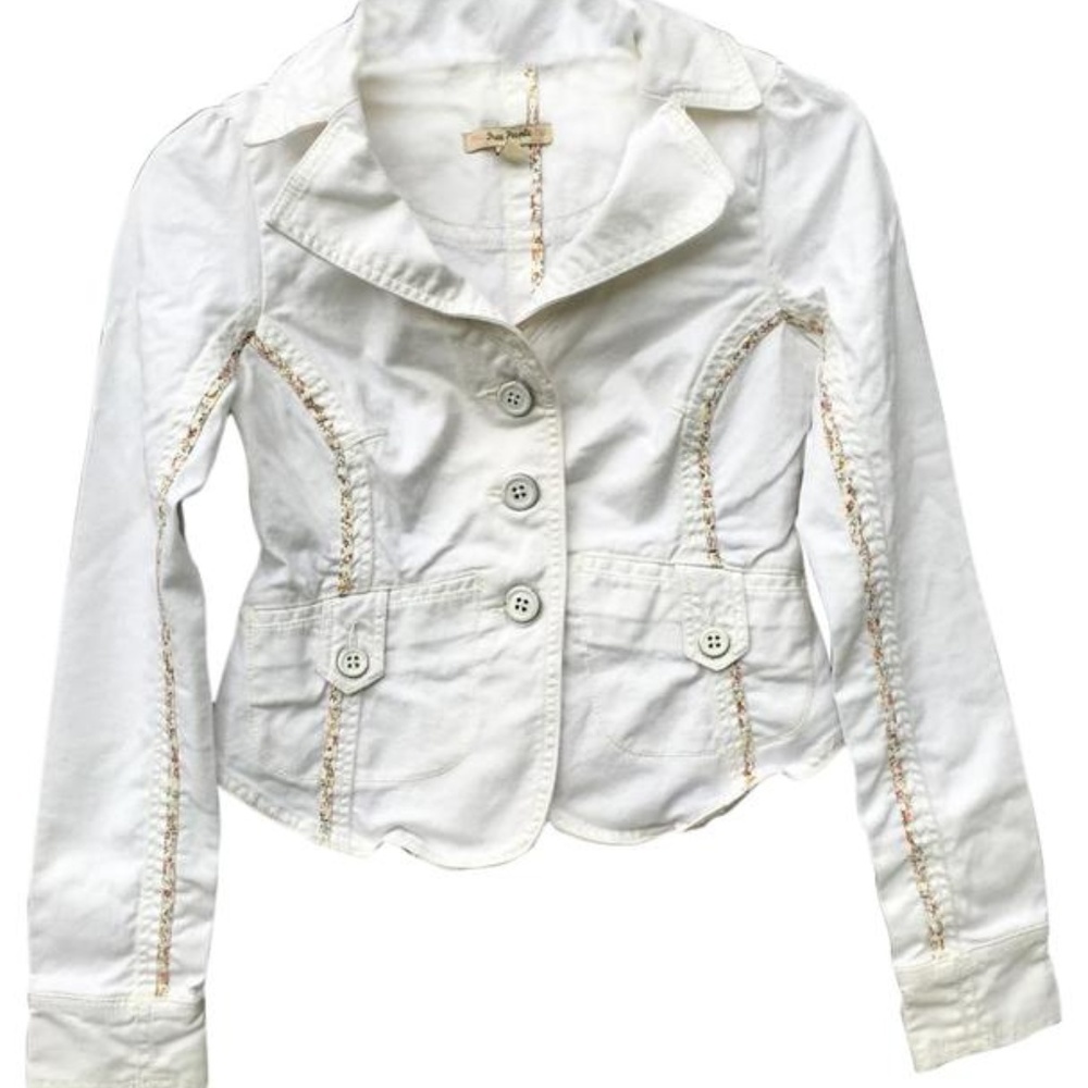 Free People White Jacket